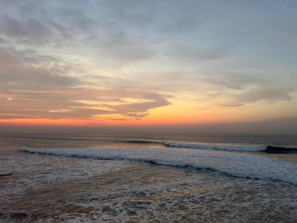 Coastal setting near Waveside Guesthouse